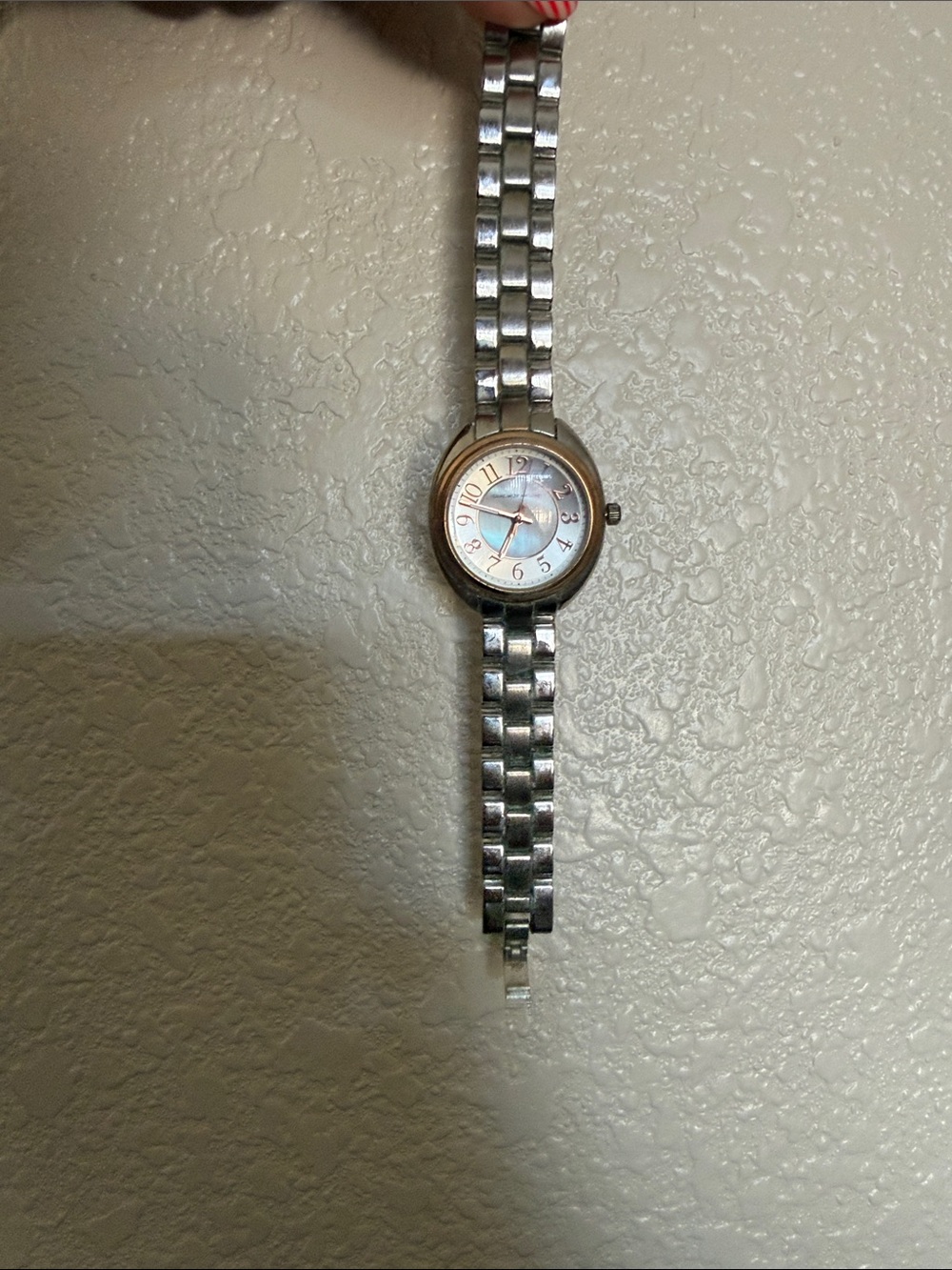 Silver-Tone Women’s Bracelet Watch